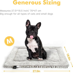 Double-Sided Pet Sleeping Mat Blanket