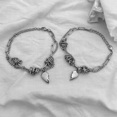 Heartbreaking Girls Attracting Couple Bracelets (Pair)