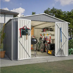 Large Metal Tool Shed