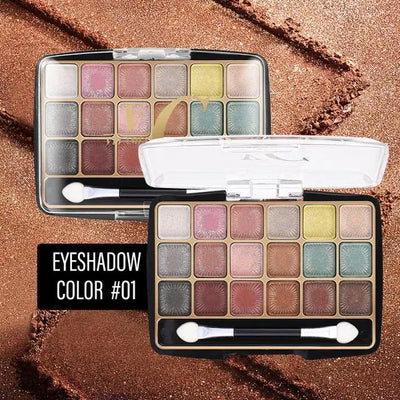 18 Colors Pearl Matte High Pigment Eyeshadow Palette