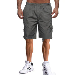 Men's Loose Outdoor Cargo Shorts with Multi Pockets