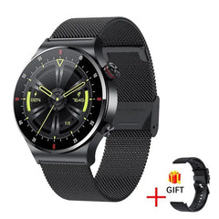QW33 Smart Watch with ECG, PPG, Music, and Pedometer