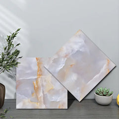 10 Marble Pattern Kitchen Tile Stickers for Easy Upgrade