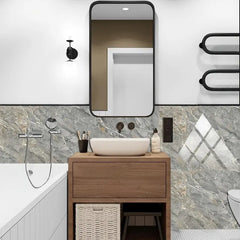 10pcs Waterproof Decorative Marble Tile Stickers