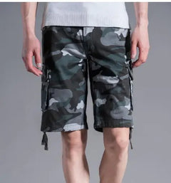 Men's Casual Loose Multi-Pocket Summer Shorts