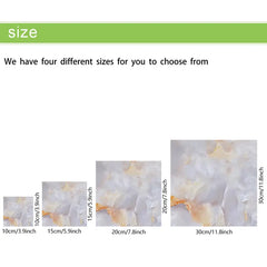 10 Marble Pattern Kitchen Tile Stickers for Easy Upgrade