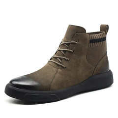 Men's High-Top Leather Winter Martin Boots