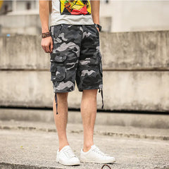 Men's Casual Loose Multi-Pocket Summer Shorts