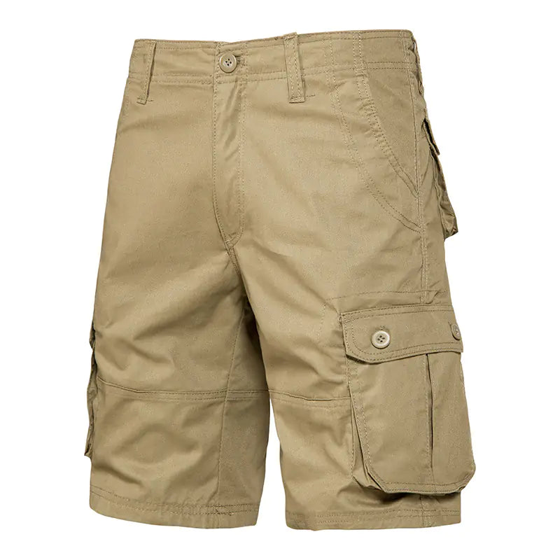 Men's Summer Loose Cargo Shorts with Pockets